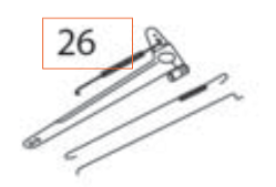 Guvernørarmen i gruppen Reservedele / Reservedele Husqvarna Sneslynger / Reservedele Husqvarna ST327P hos GPLSHOP (5324292-48)