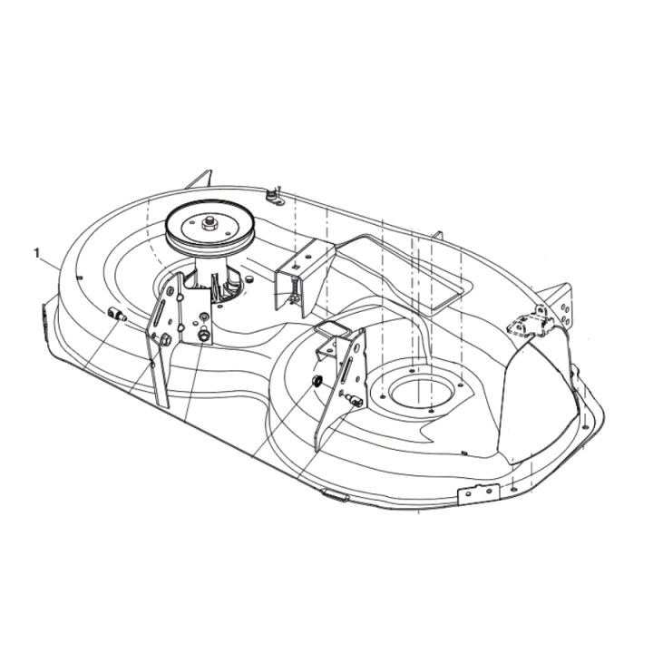 Skæredæksel i gruppen Reservedele / Reservedele Gräsklippare / Reservedele Husqvarna Traktorer / Reservedele TS / Reservedele Husqvarna TS 142 T hos GPLSHOP (5324396-58)