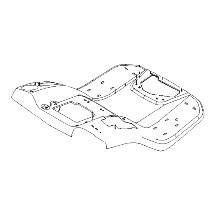 Stænkskærm 5324405-29 i gruppen Reservedele / Reservedele Gräsklippare / Reservedele Husqvarna Traktorer / Reservedele CT & CTH / Reservedele Husqvarna CTH 126 hos GPLSHOP (5324405-29)