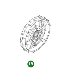Drivhjul Gardena Sileno Max, Sileno Free i gruppen Reservedele Robotplæneklipper / Reservedele Gardena Smart Sileno Max / Gardena Smart Sileno Max - 2025 hos GPLSHOP (5368017-01)