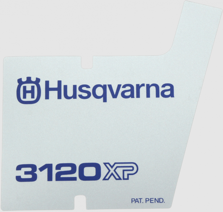 Dekal 5370969-01 i gruppen Reservedele / Reservedele Motorsave / Reservedele Husqvarna 242XP hos GPLSHOP (5370969-01)