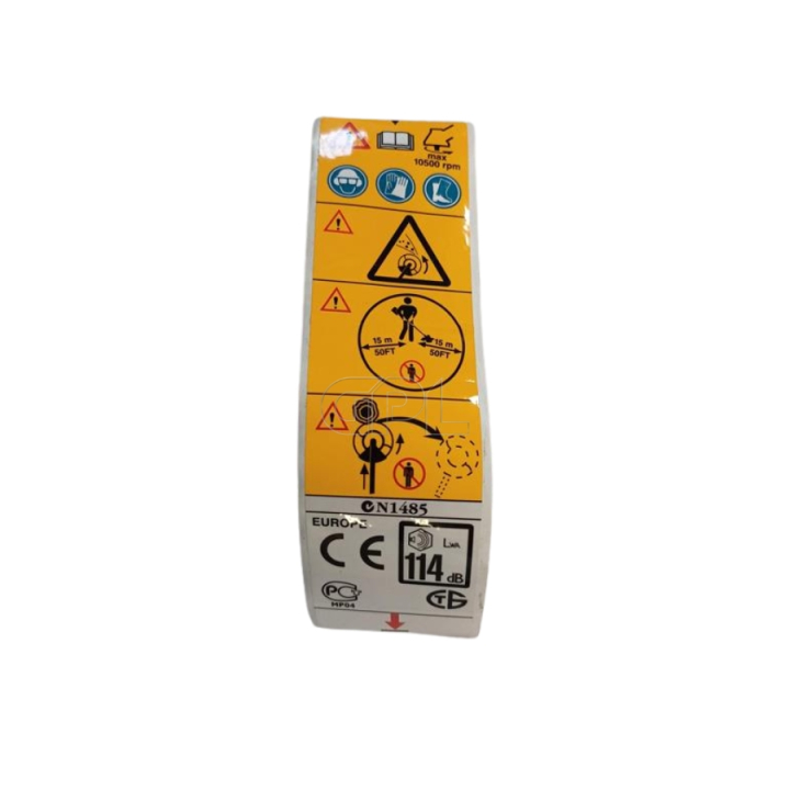 Dekal 5372947-06 i gruppen Reservedele / Reservedele Buskryddere / Reservedele Husqvarna 250RX hos GPLSHOP (5372947-06)