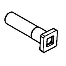 Skrue Med Firkantet Hoved M8X37 10,9 Z i gruppen hos GPLSHOP (5375791-01)