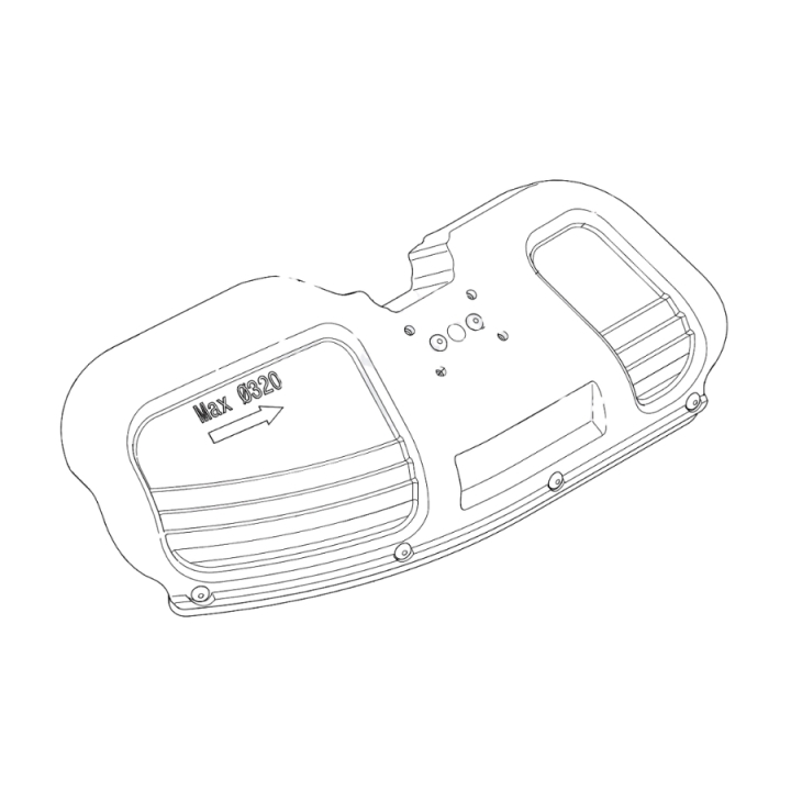 Stænkbeskytter Kpl 5440265-03 i gruppen Reservedele / Reservedele Jonsered Buskryddere / Reservedele Jonsered FC2256W hos GPLSHOP (5440265-03)
