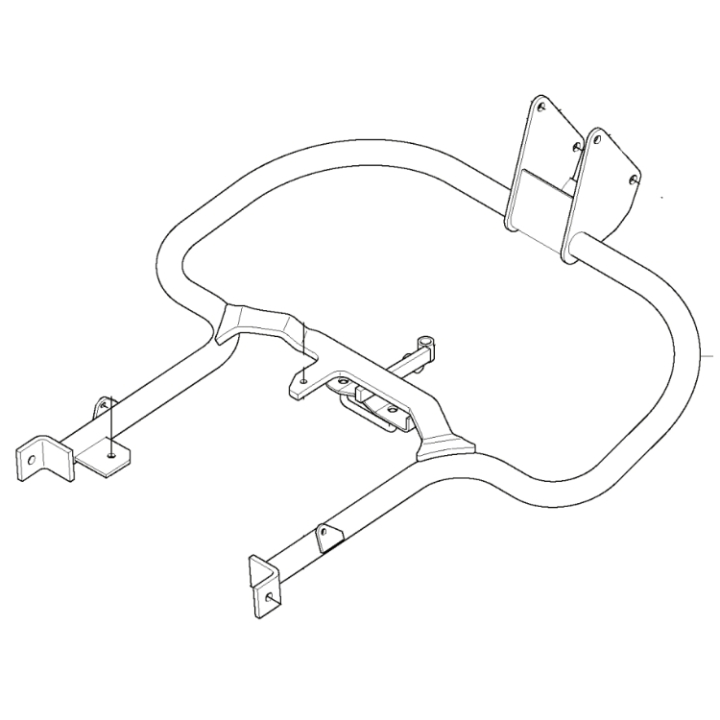 Ramme i gruppen Reservedele / Reservedele Rider / Reservedele Husqvarna Rider 11C hos GPLSHOP (5440674-01)