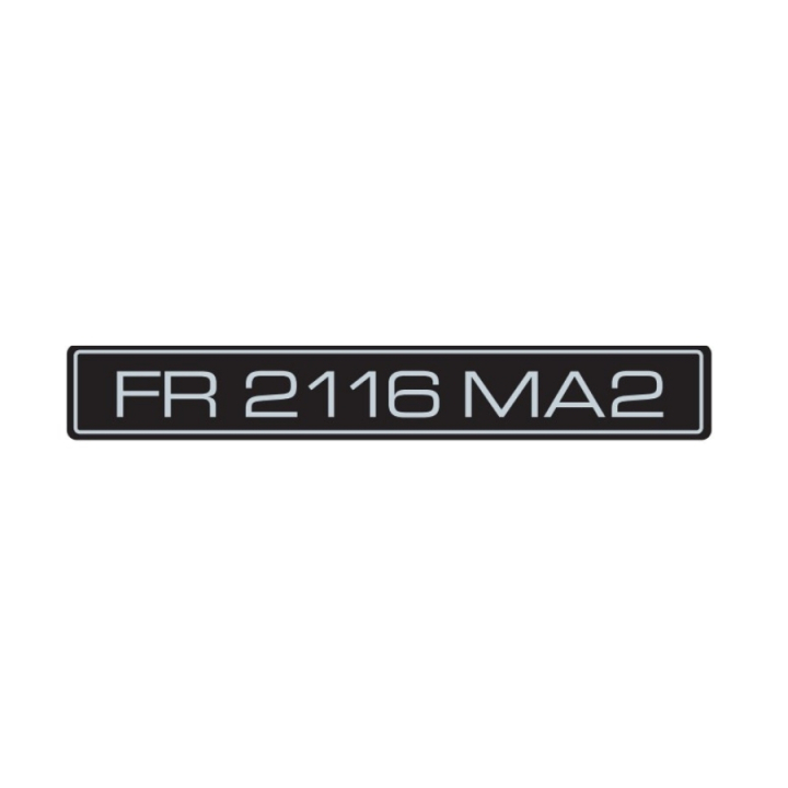 Mærkat 5440734-01 i gruppen Reservedele / Reservedele Gräsklippare / Reservedele Jonsered Åkgräsklippare / Reservedele Jonsered FR 2116MA2 hos GPLSHOP (5440734-01)