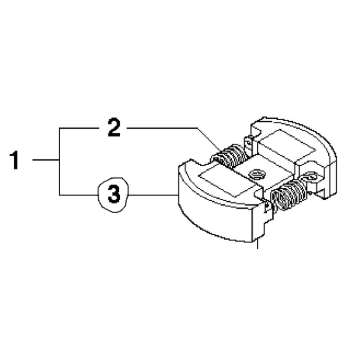 Kobling baglæns i gruppen Reservedele / Reservedele Hækkeklippere / Reservedele Husqvarna 123HD60 hos GPLSHOP (5443035-01)