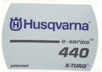 Decal 5444636-01 i gruppen Reservdele / Reservedele Motorsave / Reservedele Husqvarna 440E/Triobrake hos GPLSHOP (5444636-01)