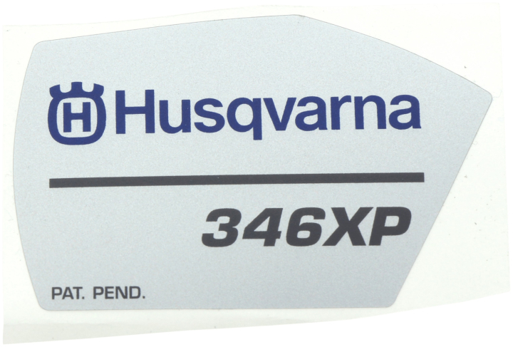 Mærkat 5449736-01 i gruppen Reservdele / Reservedele Motorsave / Reservedele Husqvarna 346XP hos GPLSHOP (5449736-01)