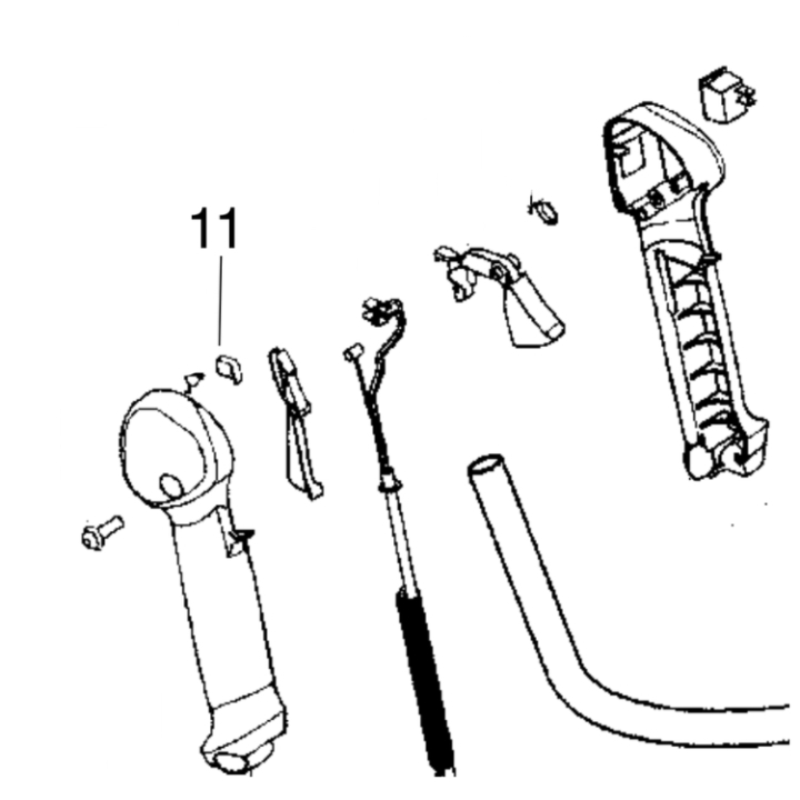Gashåndtag 5451593-01 i gruppen  hos GPLSHOP (5451593-01)