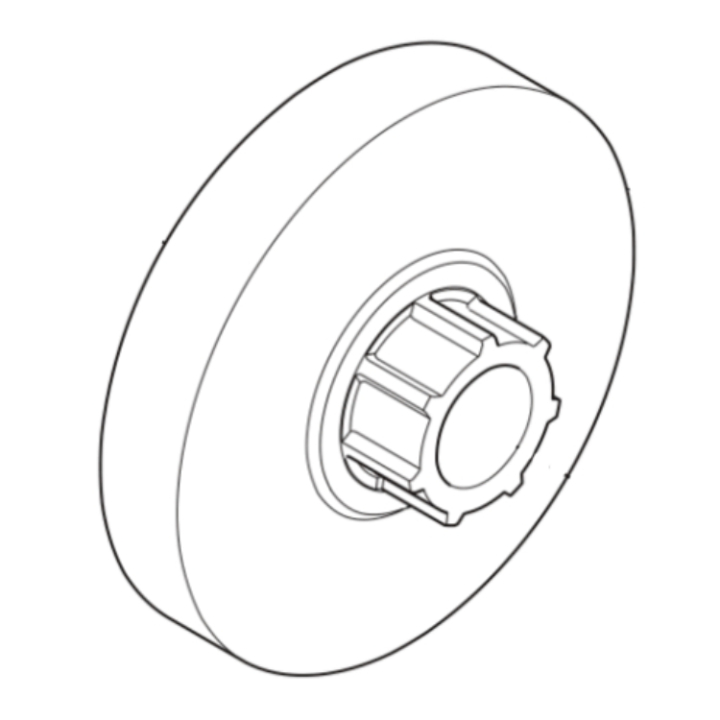 Koblingstromle 3/8 i gruppen  hos GPLSHOP (5460585-01)