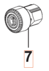 Coupling Water Outlet Female C 5460903-01 i gruppen Reservedele / Reservedele Højtryksrensere / Reservedele Husqvarna PW130 hos GPLSHOP (5460903-01)