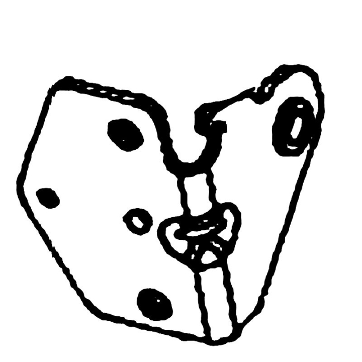 Beslag, svejsebeslag, løbehjul i gruppen  hos GPLSHOP (5461257-02)