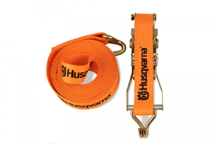 Husqvarna spændebånd med J-krog til 5000 kg i gruppen Husqvarna Skov og have produkter / Husqvarna Motorsave / Tilbehør Motorsave hos GPLSHOP (5462475-03)