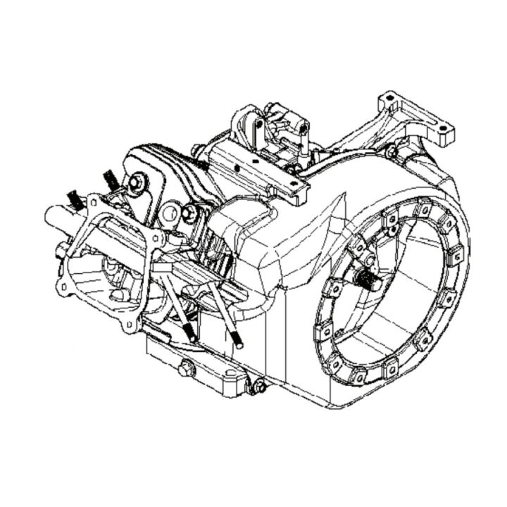 Topstykke i gruppen Reservedele / Reservedele til Husqvarna Jordfræsere / Reservedele Husqvarna TF225 hos GPLSHOP (5464010-01)