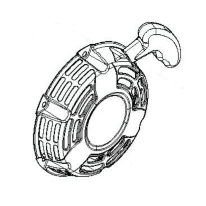 Rekylstarter i gruppen Reservedele / Reservedele til Husqvarna Jordfræsere / Reservedele Husqvarna TF120 hos GPLSHOP (5465124-01)