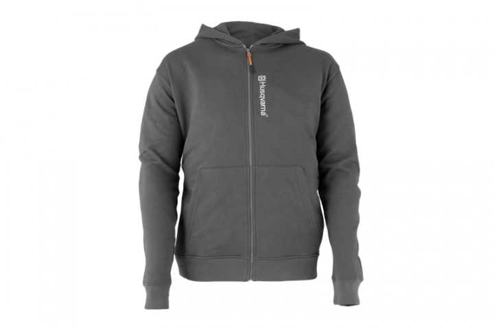 Husqvarna Hoodie Sort / Mørkegrå i gruppen Husqvarna Skov og have produkter / Husqvarna Tøj/Udstyr / Arbejdstøj / Tilbehør hos GPLSHOP (5471588)