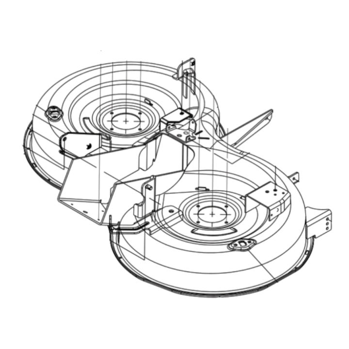 Klippedæksæt Tc 114 Versio i gruppen Reservedele / Reservedele Havetraktorer / Reservedele Husqvarna TC 114 hos GPLSHOP (5473167-04)