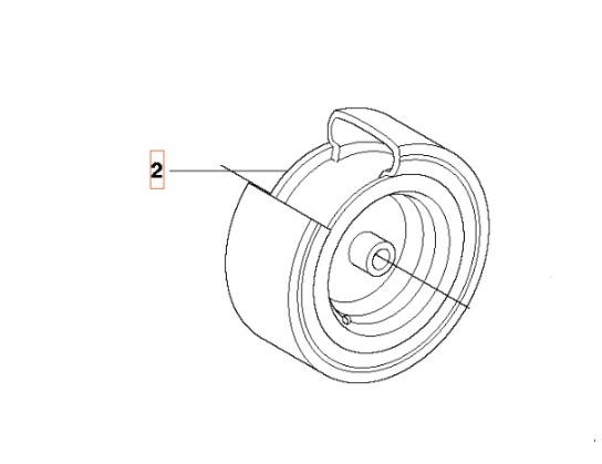 Kant R111B, R111B5, R112C, R112C5, R112iC, FR2311, FR2312 i gruppen Reservedele hos GPLSHOP (5739816-01)