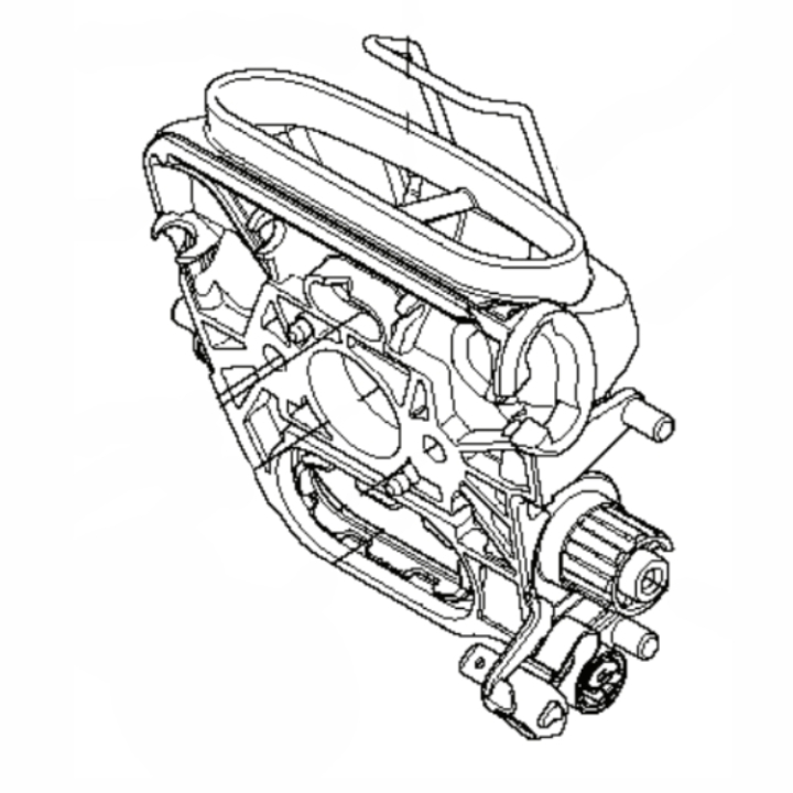 Filterholder Kpl 5741989-04 i gruppen Reservedele / Reservedele Motorsave / Reservdele Husqvarna 550XP/G/Triobrake hos GPLSHOP (5741989-04)