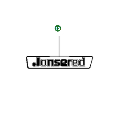 Decal i gruppen Reservedele / Reservedele Jonsered Frontridere / Reservedele Jonsered FR 2216 MA hos GPLSHOP (5742105-01)