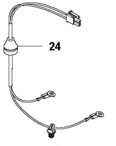KABELRØR i gruppen Reservedele Robotplæneklipper / Reservedele Gardena R80Li / Gardena R80Li - 2015 hos GPLSHOP (5744777-02)