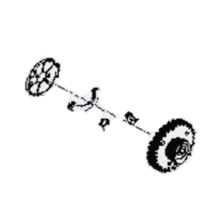 Kastaksel Kpl 5752431-01 i gruppen Reservedele / Reservedele Partner Buskryddere / Reservedele Partner BC435L hos GPLSHOP (5752431-01)