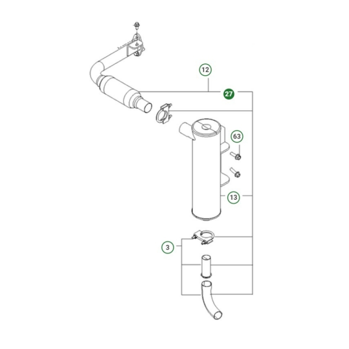 Rør 5752445-03 i gruppen hos GPLSHOP (5752445-03)