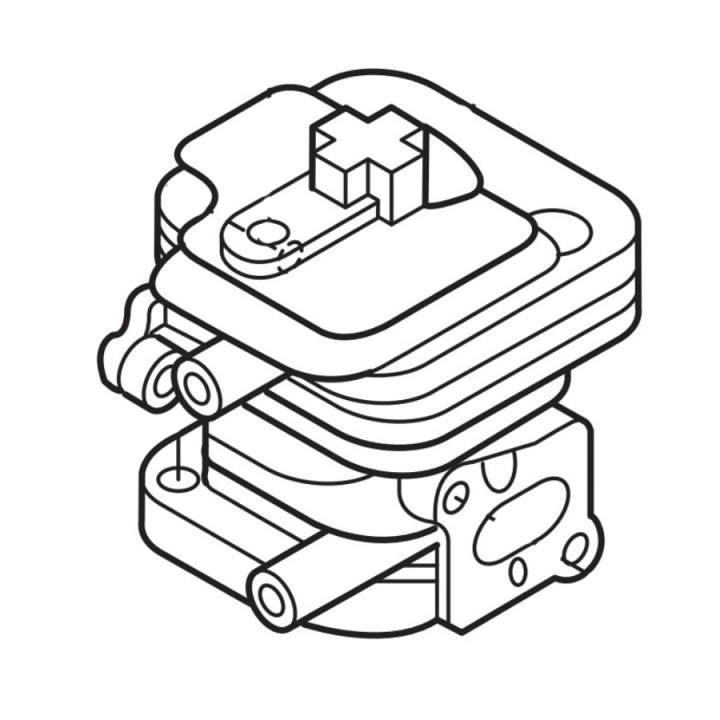 Cylinder 5753668-01 i gruppen Reservedele / Reservedele Jonsered Buskryddere / Reservedele Jonsered GT2123 hos GPLSHOP (5753668-01)