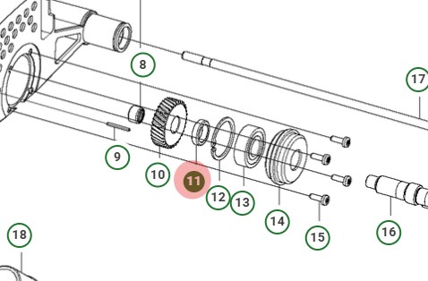 Afstand 5753992-01 i gruppen hos GPLSHOP (5753992-01)