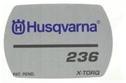 Dekal 5757297-01 i gruppen Reservdele / Reservedele Motorsave / Reservedele Husqvarna 235/E hos GPLSHOP (5757297-01)