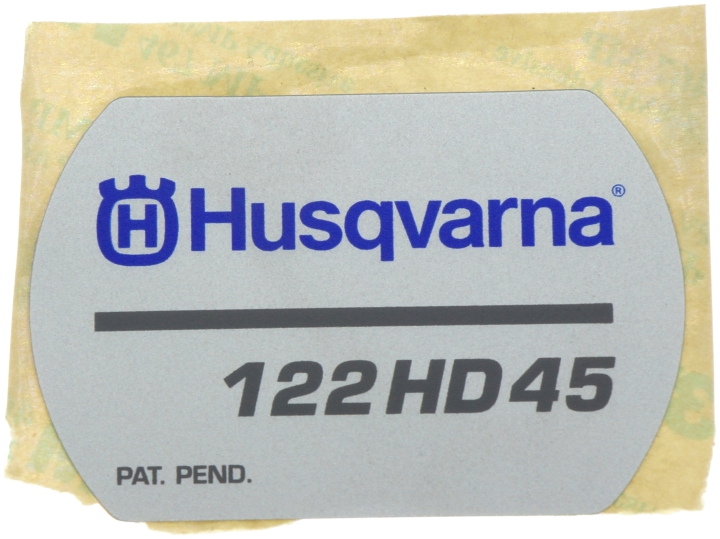 Mærkat Starter i gruppen Reservedele / Reservedele Hækkeklippere / Reservedele Husqvarna 122HD45 hos GPLSHOP (5761208-01)