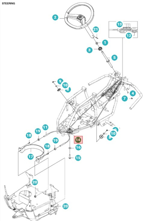 Remskive i gruppen Reservedele / Reservedele Jonsered Frontridere / Reservedele Jonsered FR 2312 MA hos GPLSHOP (5764925-02)