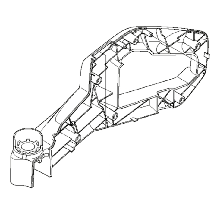 Håndtag bag i gruppen Reservedele / Reservedele Hækkeklippere / Reservedele Husqvarna 122HD45 hos GPLSHOP (5765474-01)