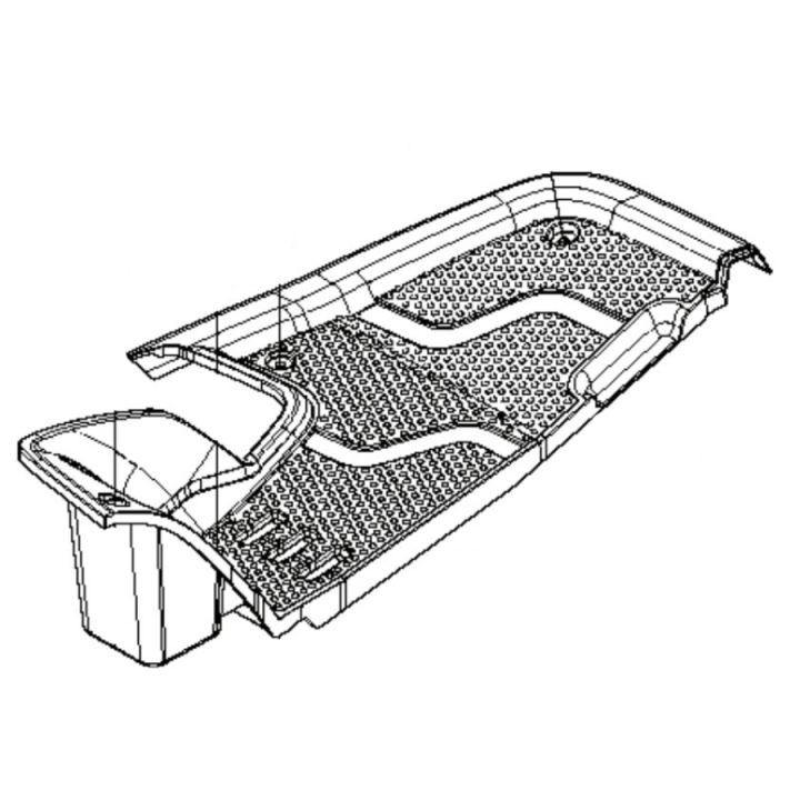 Fodplade i gruppen Reservedele / Reservedele Rider / Reservedele Husqvarna Rider 316TXs AWD hos GPLSHOP (5777293-01)