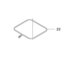 Tätningslist i gruppen Reservedele Robotplæneklipper / Reservdele Gardena R45Li / Gardena R45Li - 2019 hos GPLSHOP (5777536-02)