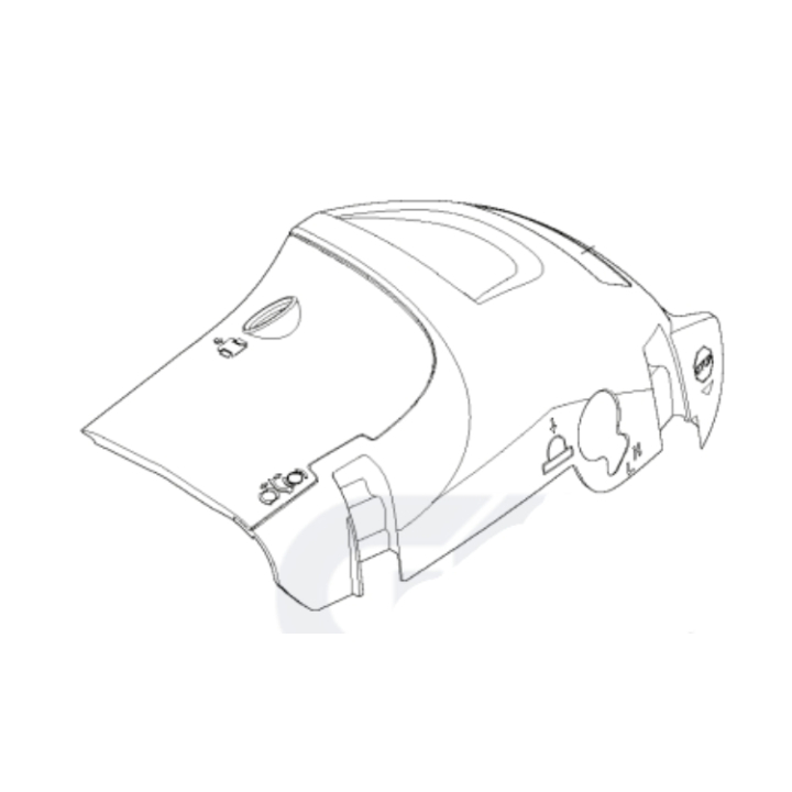 Cylinderdæksel Kpl 5778603-01 i gruppen hos GPLSHOP (5778603-01)