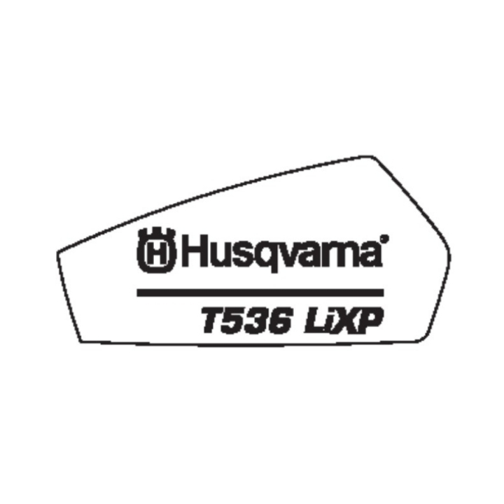 Mærkat 5782290-01 i gruppen Reservedele / Reservedele Motorsave / ➤500-serien / Reservedele Husqvarna T536Li XP hos GPLSHOP (5782290-01)