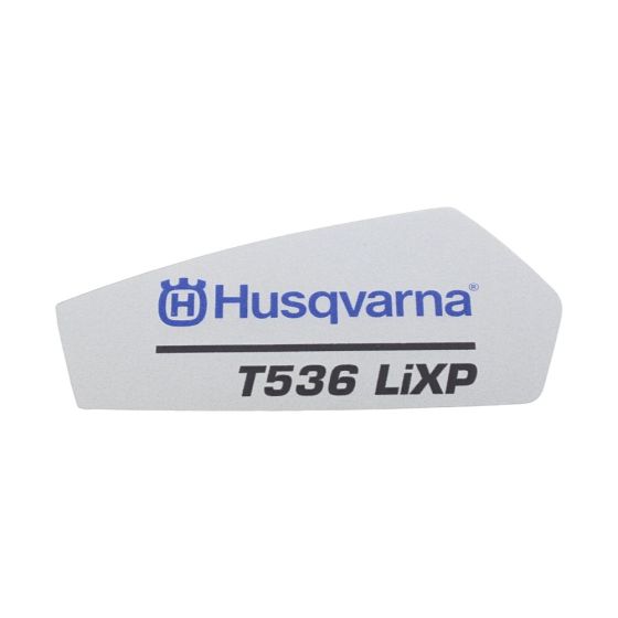 Mærkat 5782291-01 i gruppen Reservedele / Reservedele Motorsave / Reservedele Husqvarna 536Li XP hos GPLSHOP (5782291-01)
