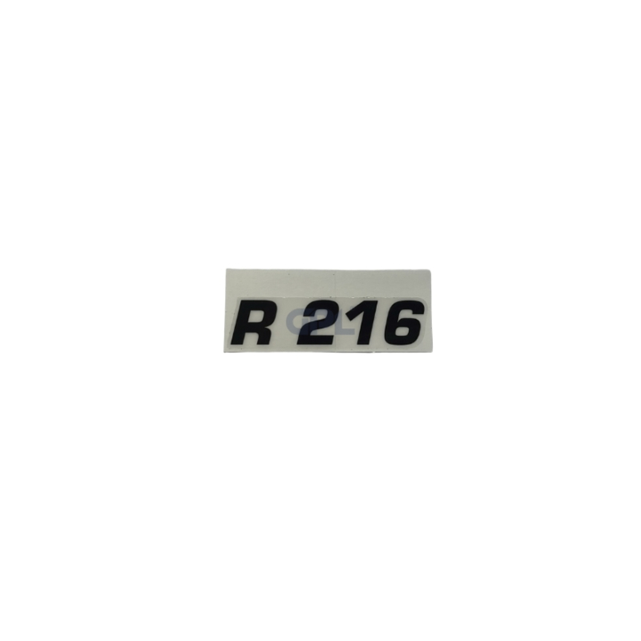 Decal R216 i gruppen Reservedele / Reservedele Rider / Reservedele Husqvarna Rider 216 hos GPLSHOP (5783645-02)