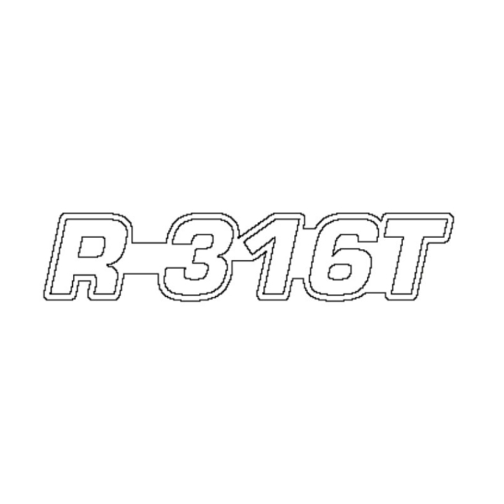 Decal i gruppen Reservedele / Reservedele Rider / Reservedele Husqvarna Rider 316T hos GPLSHOP (5783645-07)