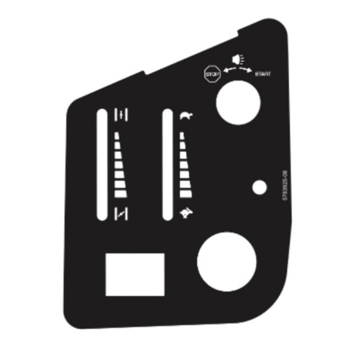 Dekal kontrolpanel i gruppen hos GPLSHOP (5783925-09)