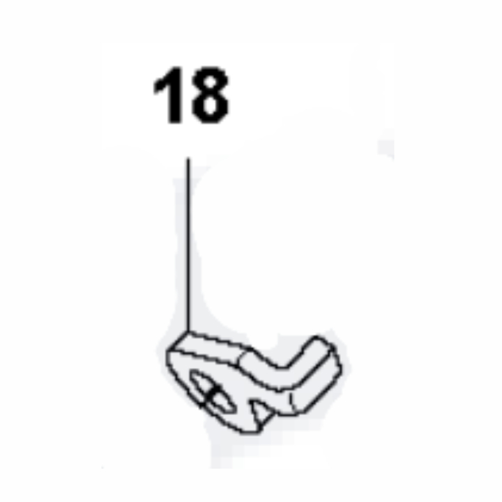 Spjældaksel 579190801 5791908-01 i gruppen Reservedele / Reservedele Hækkeklippere / Reservedele Husqvarna 325HE4 hos GPLSHOP (5791908-01)