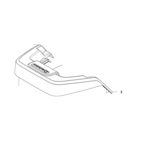 Cover Ladestation 5793923-01 i gruppen Reservedele Robotplæneklipper / Reservdele Gardena R70Li / Gardena R70Li - 2013 hos GPLSHOP (5793923-01)
