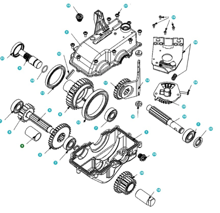 Afstandsskive 5803149-01 i gruppen hos GPLSHOP (5803149-01)