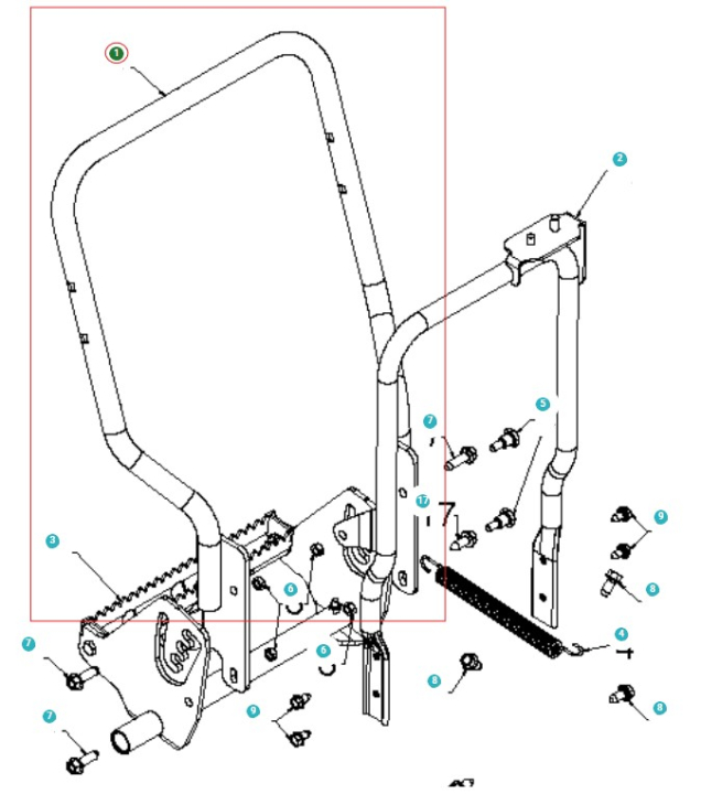 Håndtag Kpl 5807504-02 i gruppen hos GPLSHOP (5807504-02)