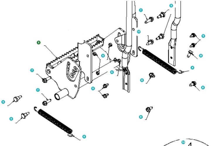 Fodplade 5807903-01 i gruppen hos GPLSHOP (5807903-01)