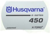 Decal 5808153-02 i gruppen Reservdele / Reservedele Motorsave / Reservedele Husqvarna 450/E hos GPLSHOP (5808153-02)