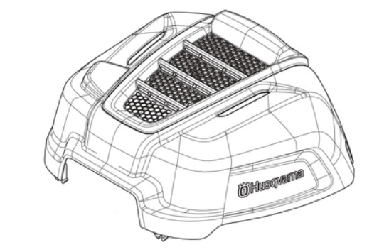 COVER CMPL ENGINE HOOD HUSQVARNA i gruppen Reservedele / Reservedele Gräsklippare / Reservedele Husqvarna Rider / Reservedele Rider 112C5 hos GPLSHOP (5816138-02)