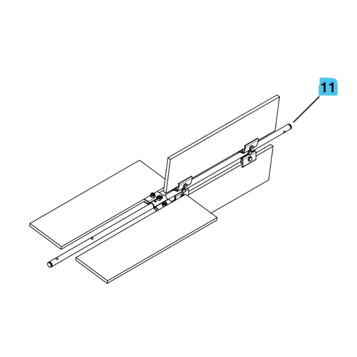 Skulder 5818318-01 i gruppen Reservedele / Reservedele Övriga Reservdelar / Reservedele Övrigt / Reservedele Sweeper 32'(581538001) hos GPLSHOP (5818318-01)